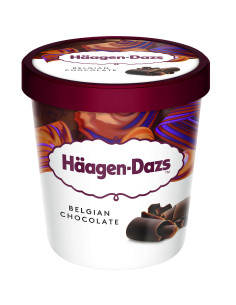 PINT CHOCO BELGA HÄAGEN-DAZS (8Uds/Caja) - 460ml