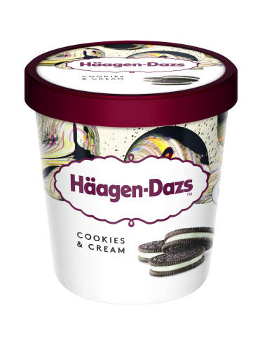 PINT COOKIES HÄAGEN-DAZS (8Uds/Caja) - 460ml