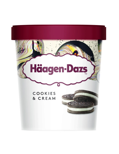 PINT COOKIES HÄAGEN-DAZS (8Uds/Caja) - 460ml