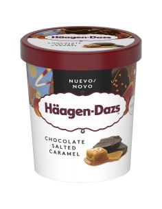 PINT CARAMEL BISCUIT CREAM HAAGEN-DAZS (8Uds/Caja) - 460ml