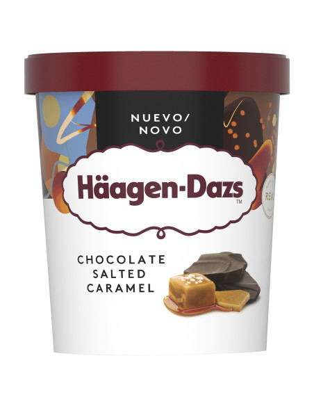 PINT CARAMEL BISCUIT CREAM HAAGEN-DAZS (8Uds/Caja) - 460ml