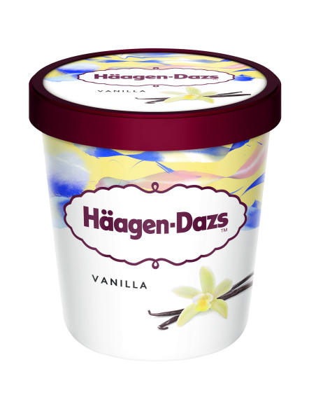 PINT VAINILLA HÄAGEN-DAZS (8Uds/Caja) - 460ml