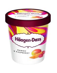 PINT MANGO & FRAMBUESA HÄAGEN-DAZS (8Uds/Caja) - 460ml