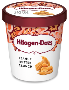 PINT PEANUTS BUTTER HAAGEN-DAZS (8 Uds/Caja) - 460ml