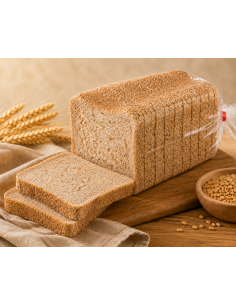 PAN DE MOLDE INTEGRAL (11x 10x 1,3cm) - 800gr
