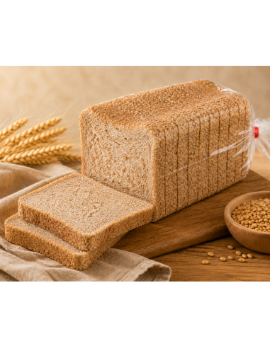PAN DE MOLDE INTEGRAL (11x 10x 1,3cm) - 800gr