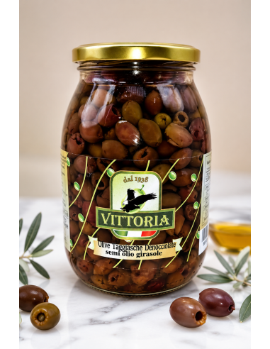 ACEITUNAS TAGGIASCHE IN OLIO VITTORIA - 1062ml
