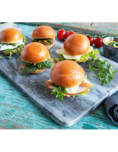 MINI BURGER BRIOCHE - 6cm 18gr Ø5,5cm
